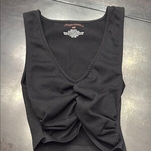 Black Sleeveless Top